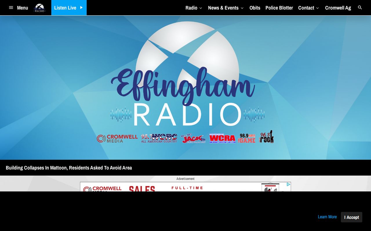 Clay County Effingham Radio dated sheriff report